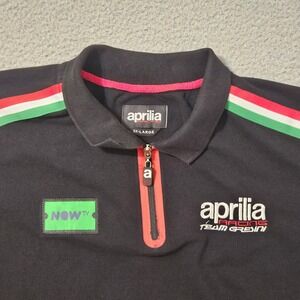 Aprilia Moto Racing Team Michelin Polo Shirt Vintage Men's Size 3XL XXXL